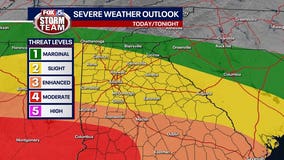 Storms move through Georgia