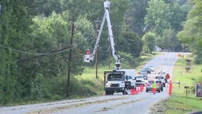 Troup County residents cleanup after stormy Wednesday