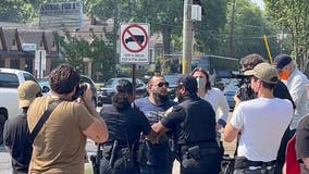 Protesters crash signing ceremony with mayor at Atlanta fire station