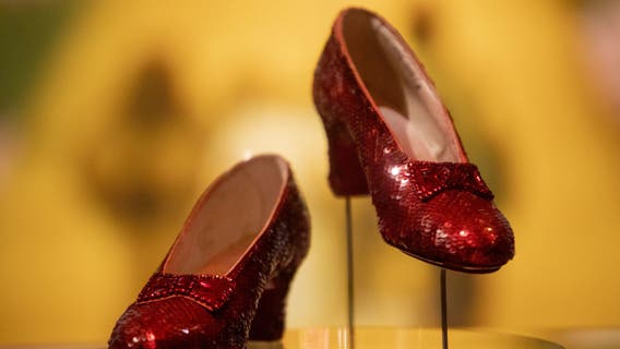 Minnesota man accused of stealing 'Wizard of Oz' ruby slippers pleads not guilty
