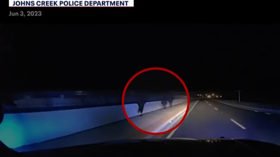 Video: 3 arrested after car crash while attempting to flee Johns Creek police officer