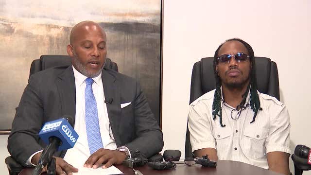 Man demands justice after he says he was shot by a Lyft driver