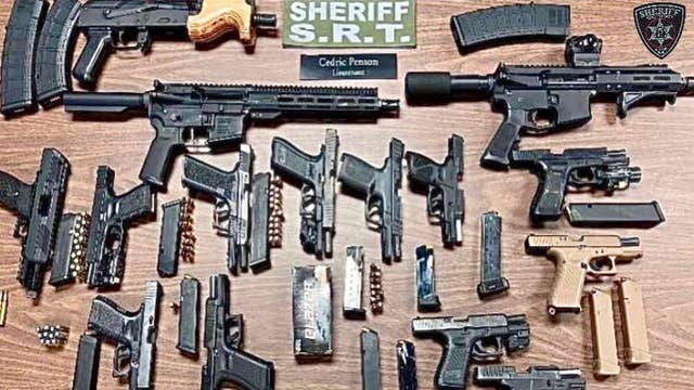 Almost 30 people arrested at unauthorized Bibb County pool party; guns and drugs found