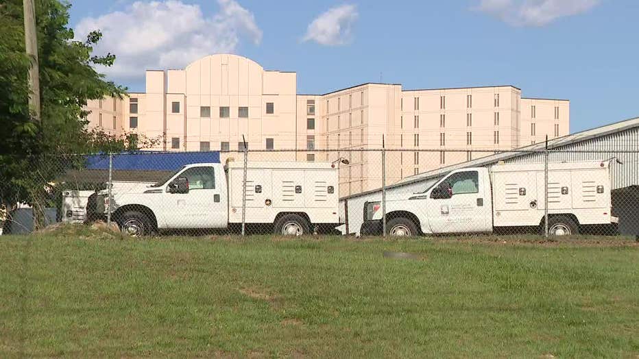 Security was increased at the Fulton County Jail after several holes were found in the fencing on June 2, 2023.