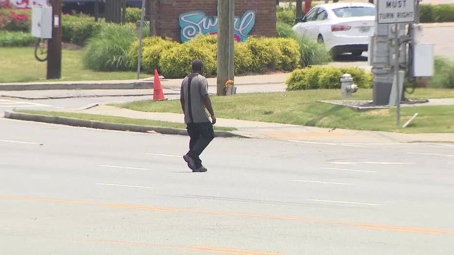 A recent hit-and-run incident along Delk Road near I-75 calls into question the safety of pedestrians in the area.