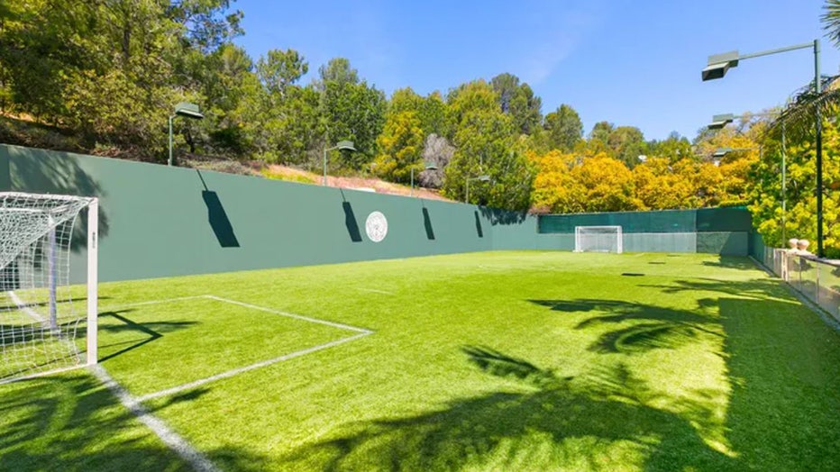 Tour Rod Stewart's English Country-Style Estate in Beverly Hills