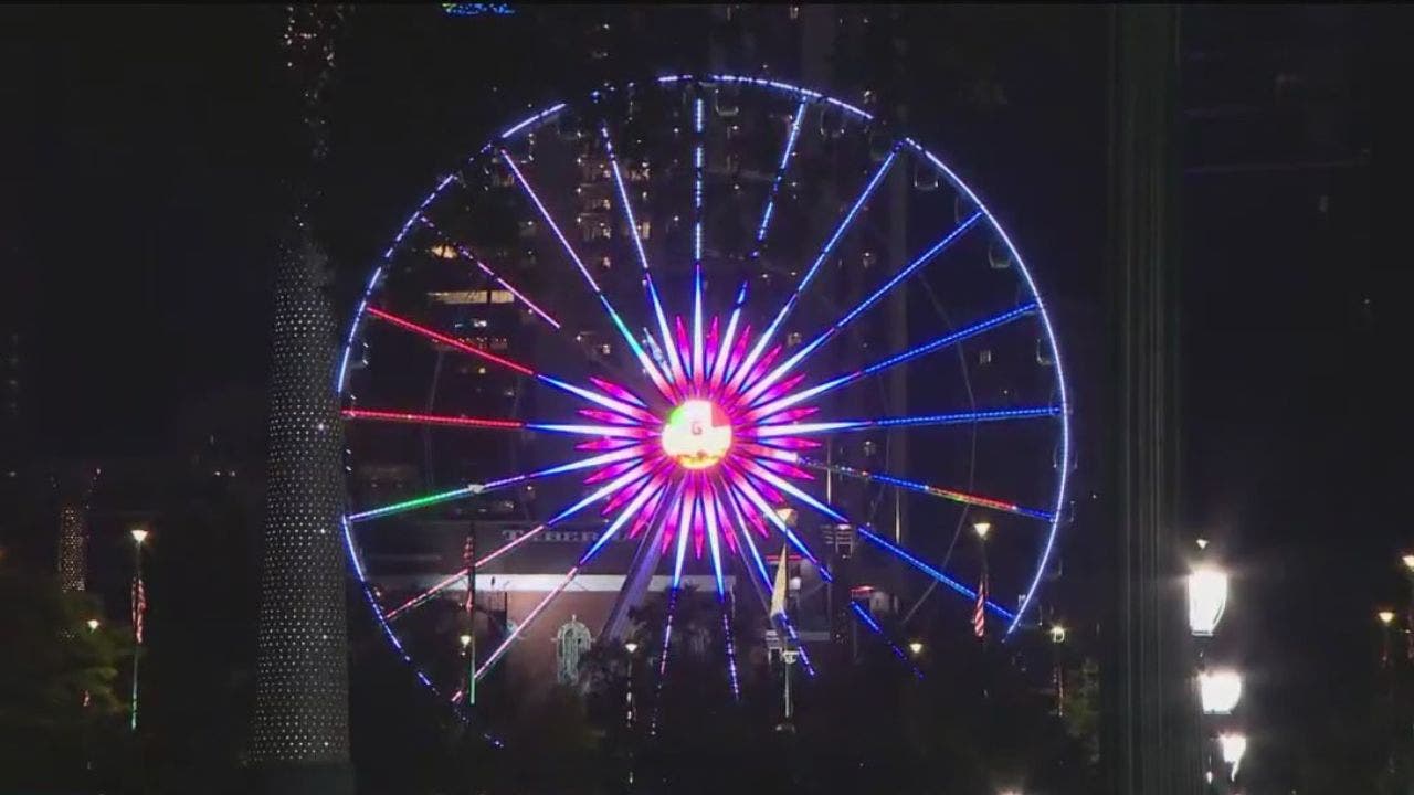 SkyView Atlanta closed for repairs after being struck by lightning