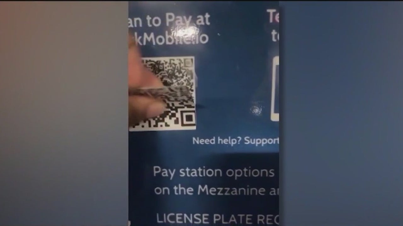 BBB warns of fake QR codes: Metro Atlanta residents report finding in parking garages