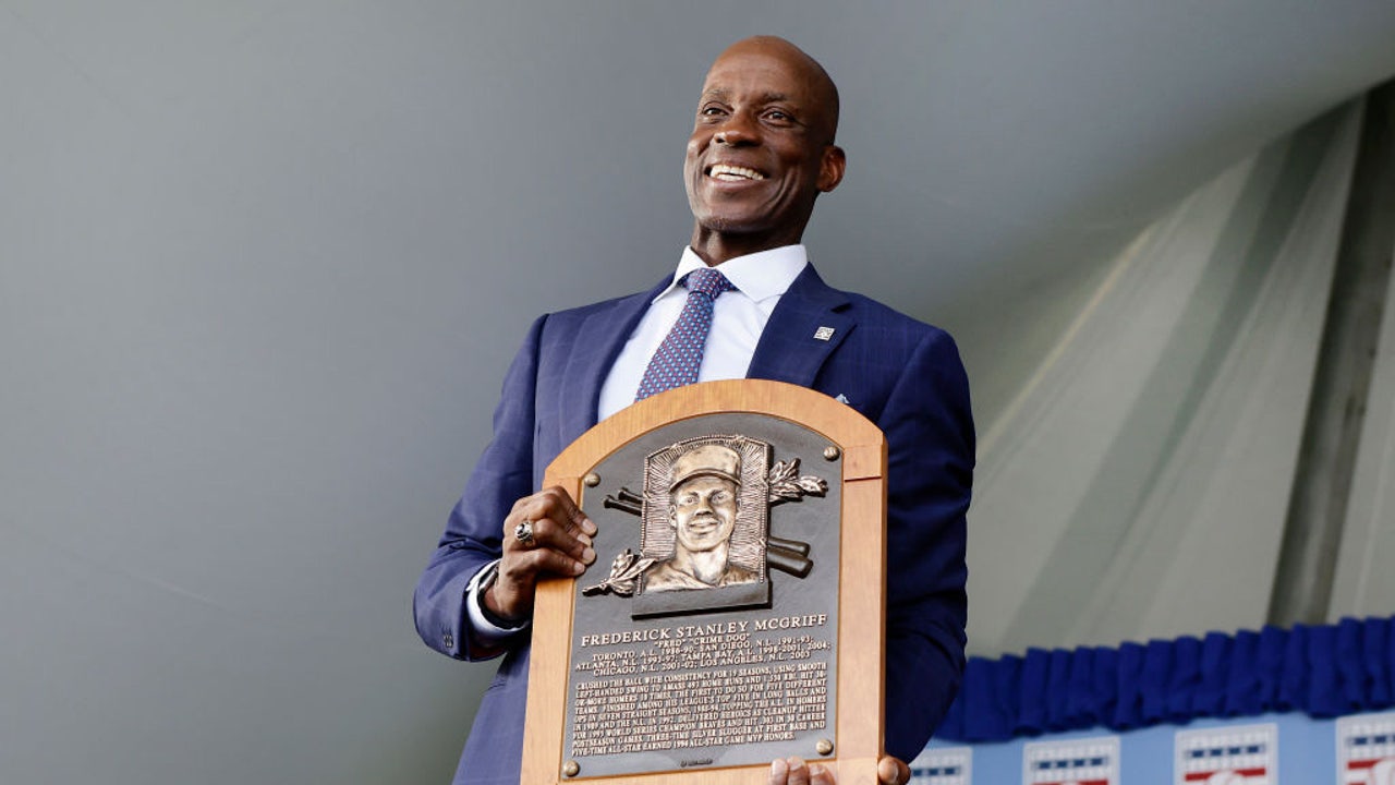 The Crime Dog, Fred McGriff, is going to Cooperstown! McGriff was