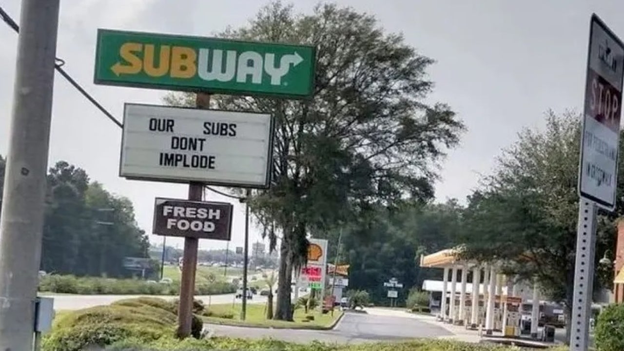 Tacky Subway sign referencing Titan submersible implosion riles customers up Tacky Subway sign referencing Titan submersible implosion riles customers up