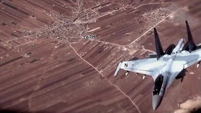 Video shows Russian fighter jets harassing American drones over Syria