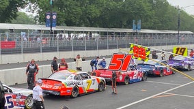 NASCAR delays start of Grant Park 220 because of rain, names winner in rain-shortened Loop 121 race