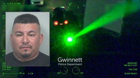 Gwinnett County man arrested for pointing laser at police helicopter, officials say