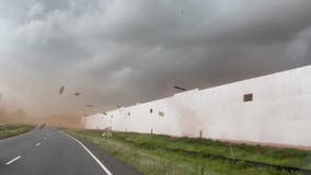 Scary video shows moments powerful storm moved through Bartow County