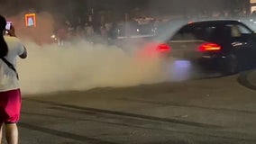 Resident says drag racers do donuts near condo every weekend