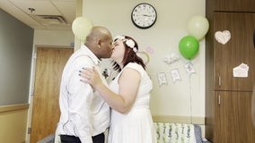 Terminally ill Georgia cancer patient gets final wish to marry sweetheart at hospital