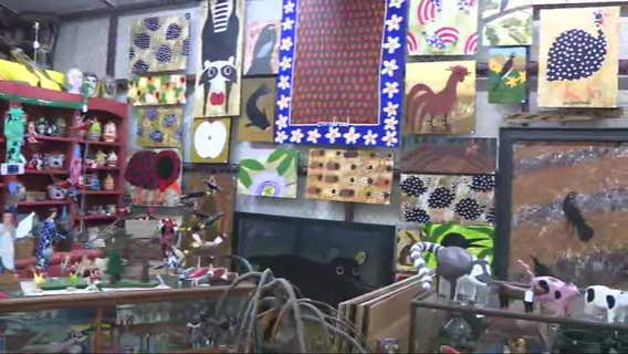 Folk art gallery brings visitors 'around back' to North Georgia
