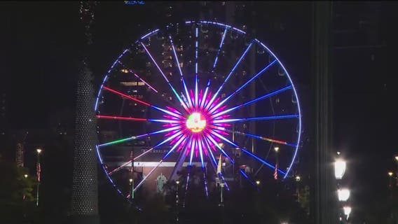 SkyView Atlanta closed for repairs after being struck by lightning