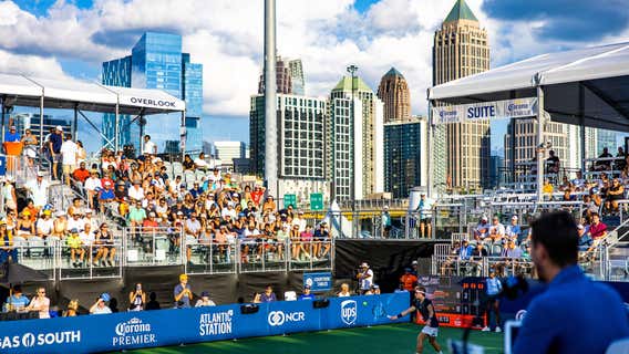 Top tennis players bring the heat for summer tournament in Atlanta