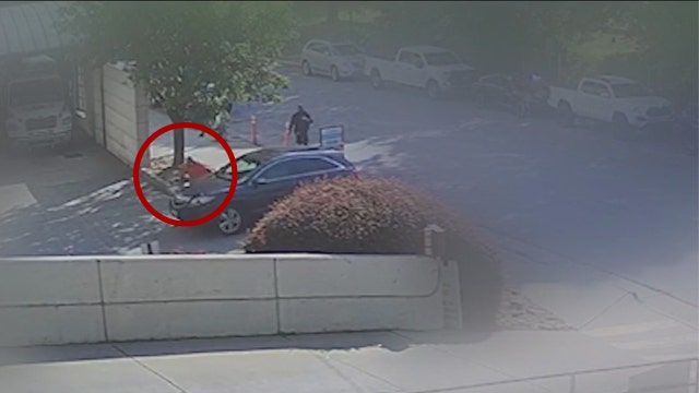 Video shows murder suspect with injured leg trying to hobble away from deputies