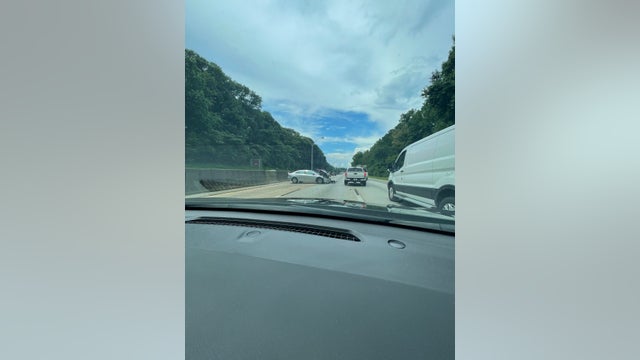 Multiple-vehicle crash on I-85 NB near Cleveland Avenue