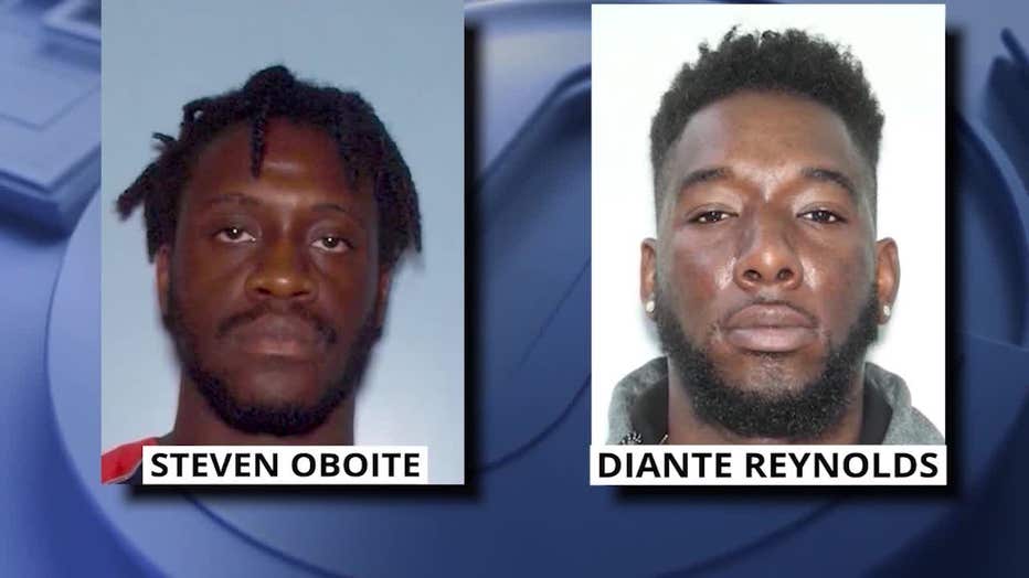 Steven Oboite and Diante Reynolds