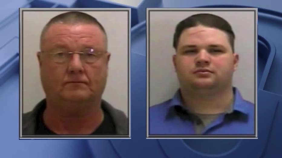 Former White Police Chief David King, and his son-in-law, Officer Blake Scheff