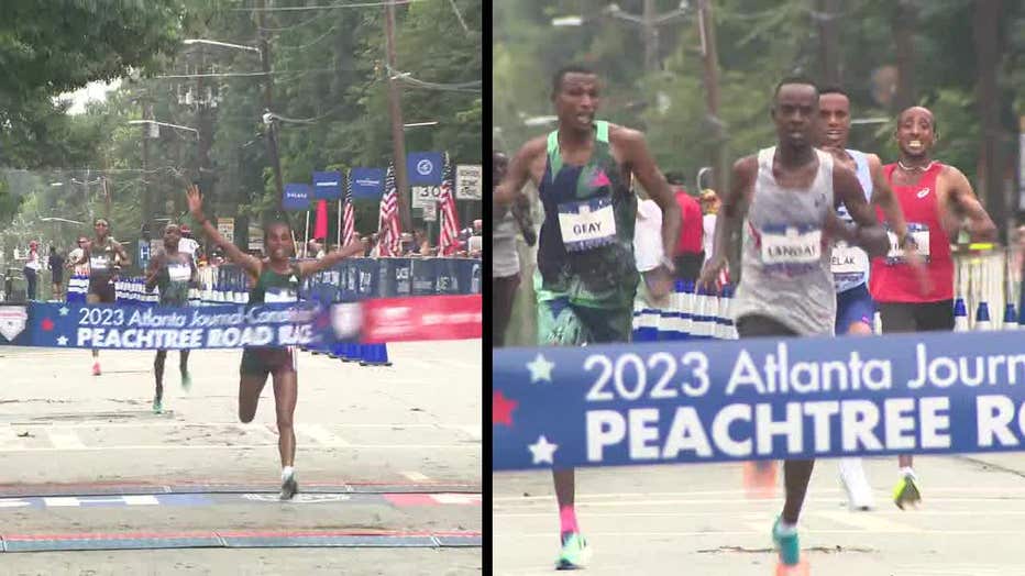 Peachtree Road Race 2023 Remainder of race canceled due to weather
