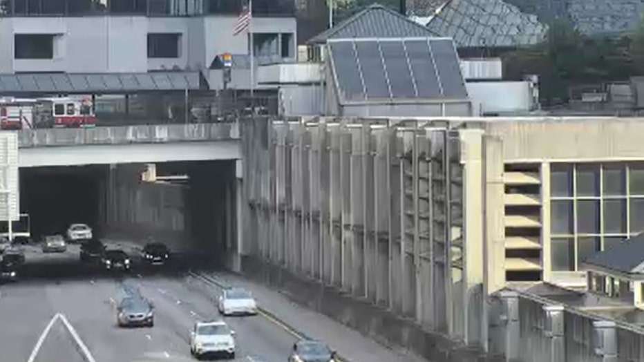 Firefighters responded to the Buckhead MARTA station after a reported fire on June 25, 2023.
