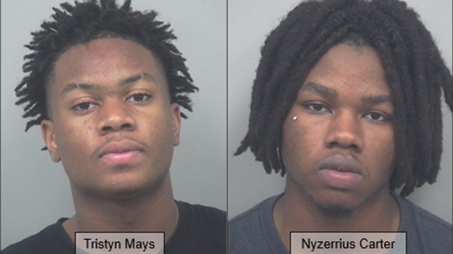 Tristyn Derriun Mays and Nyzerrius Carter