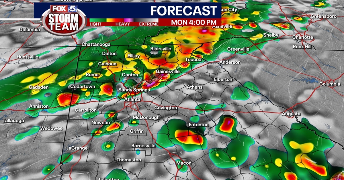 Strong storms return to North Georgia | FOX 5 Atlanta