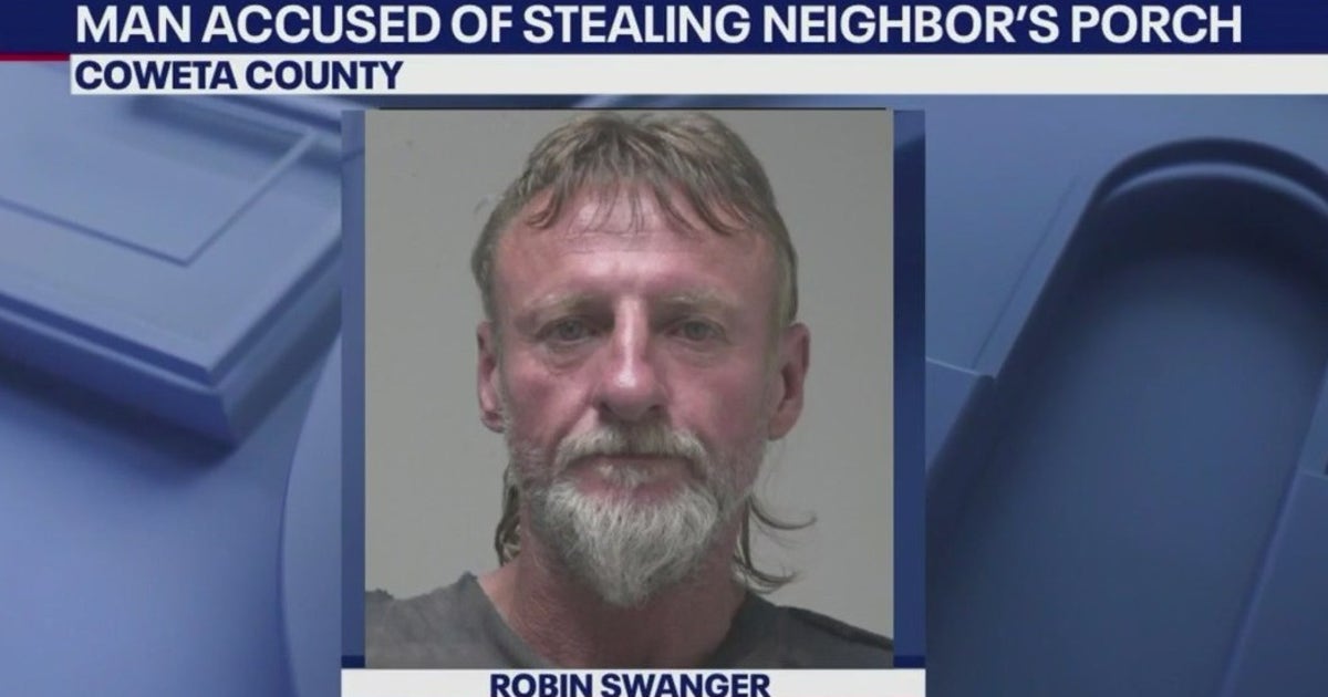Coweta County man accused of stealing neighbor's porch | FOX 5 Atlanta