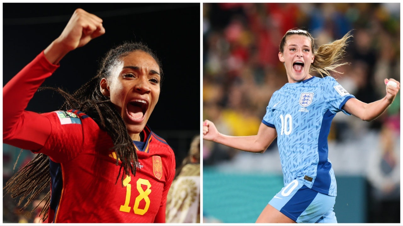 Womens World Cup England and Spain square off in the Final  August 20 2023 Womens World Cup England and Spain square off in the Final  August 20 2023