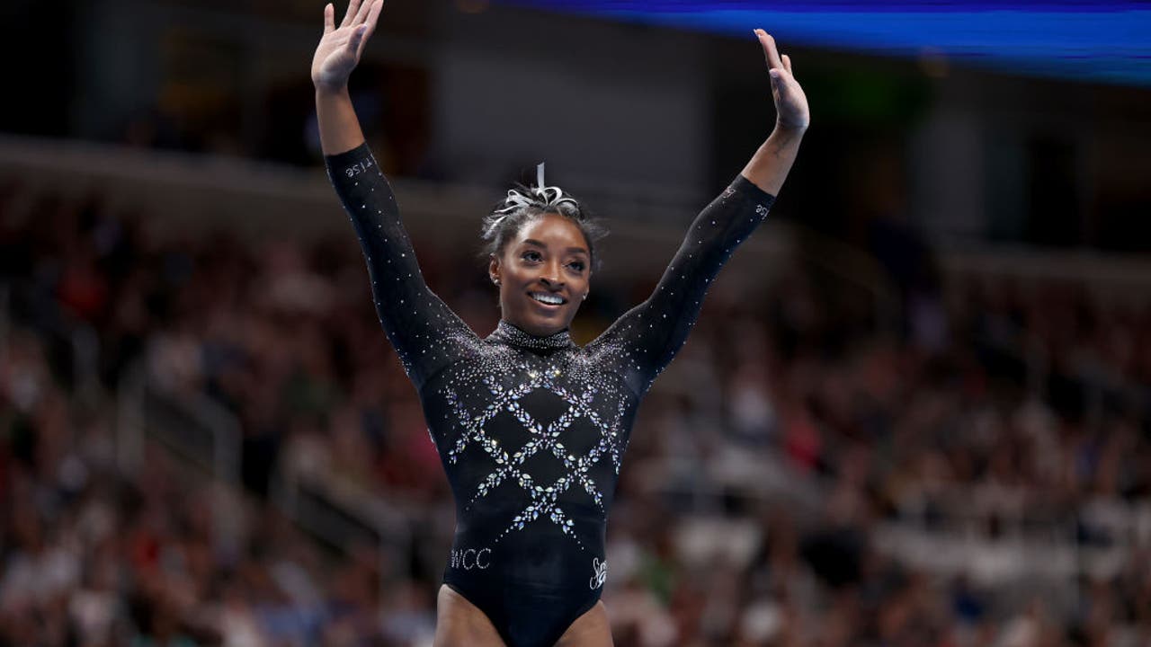 Simone Biles wins 20th world championships gold medal as US