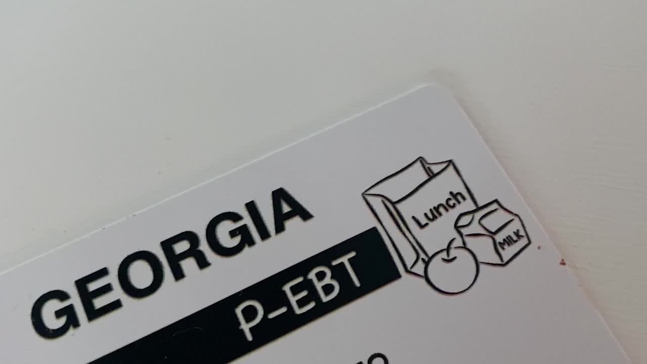 How does Georgia's P-EBT benefit work?
