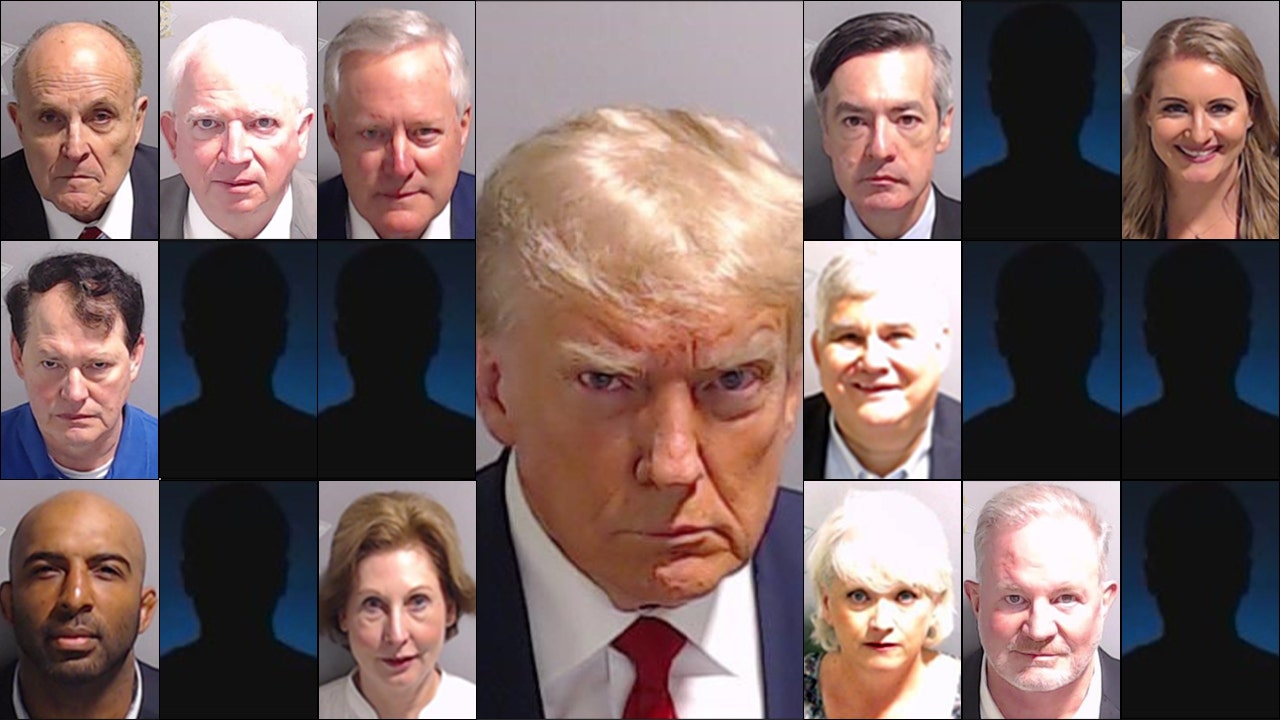 Mug Shots: Co-defendants Surrender In Georgia Election Interference ...