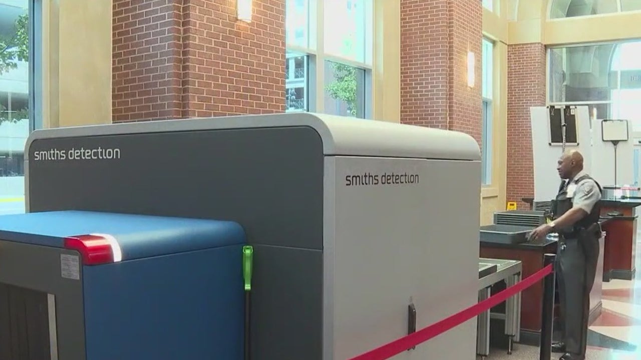Cobb County Courthouse gets new technology after security screenings find hundreds of weapons Cobb County Courthouse gets new technology after security screenings find hundreds of weapons