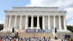 March on Washington: Masses gather on National Mall to commemorate 60th anniversary