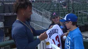 Young boy has 'wish' of meeting Atlanta Braves come to life
