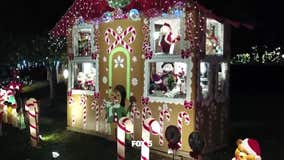 Donations pour in for lightning-struck barn famous for Christmas lights show