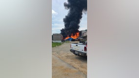 Recycling center blames SK Battery for fire that destroyed business