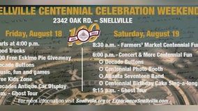 Snellville celebrating 100th birthday with events today, Saturday; Chamblee celebrates 115