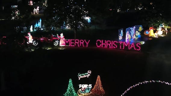 Fire destroys Christmas light tradition in Fayette County