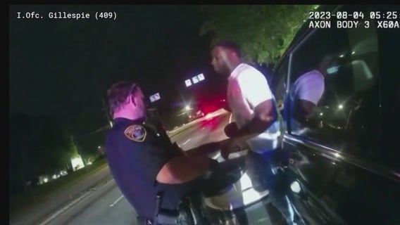 New video shows arrest of accused serial hair store burglary crew