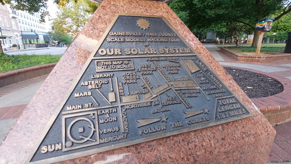 Downtown Gainesville is home to a unique interplanetary adventure