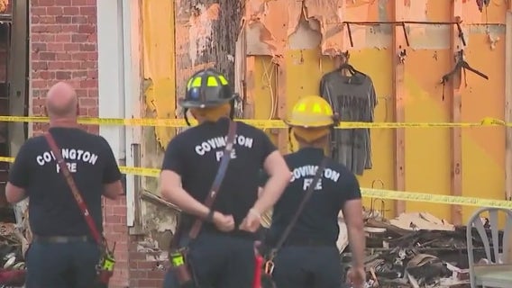 Covington historian credits century-old building's structure with slowing massive fire spread