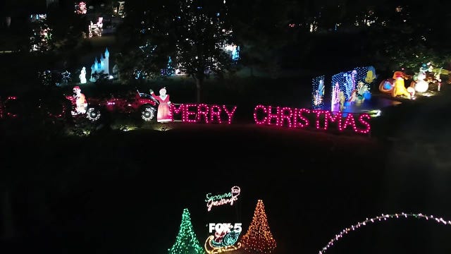 Fire destroys Christmas light tradition in Fayette County