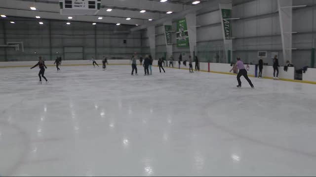 Athletes 'chill out' inside Marietta’s massive ice complex