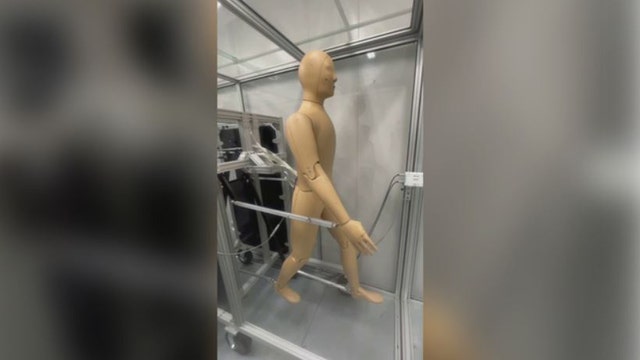 Sweating, shivering mannequin aids research on how bodies respond to extreme temperature