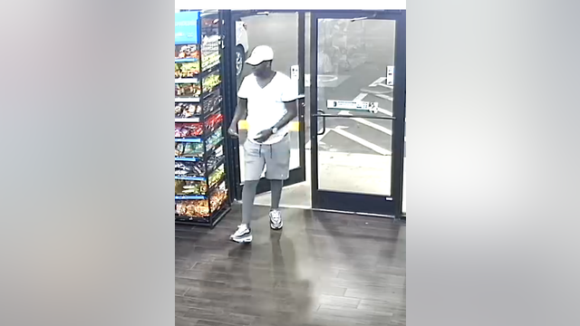 Armed suspect robs man waiting for bus in Atlanta